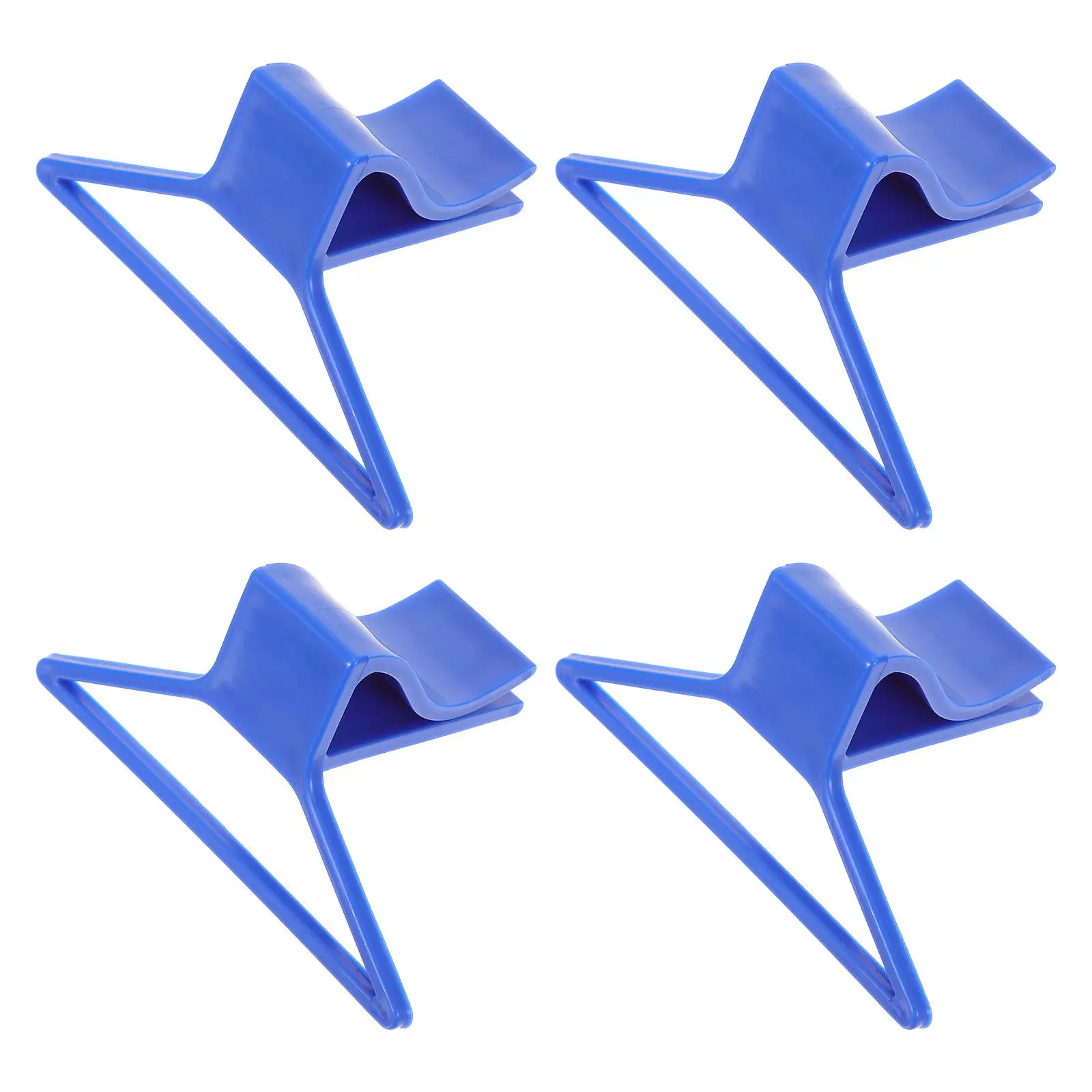 4Pcs Paint Bucket Brush Clip Reusable Plastic Paintbrush Holder for Cans Bucket Side Edge Hanger No Drip Home DIY Renovation