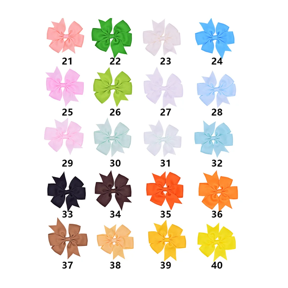 

10pcs Bow Clips Assorted Patterns Bowknot Clip For Puppy Bowknot Headdress Cute Pet Hair Bow Fashion Pet Accessories