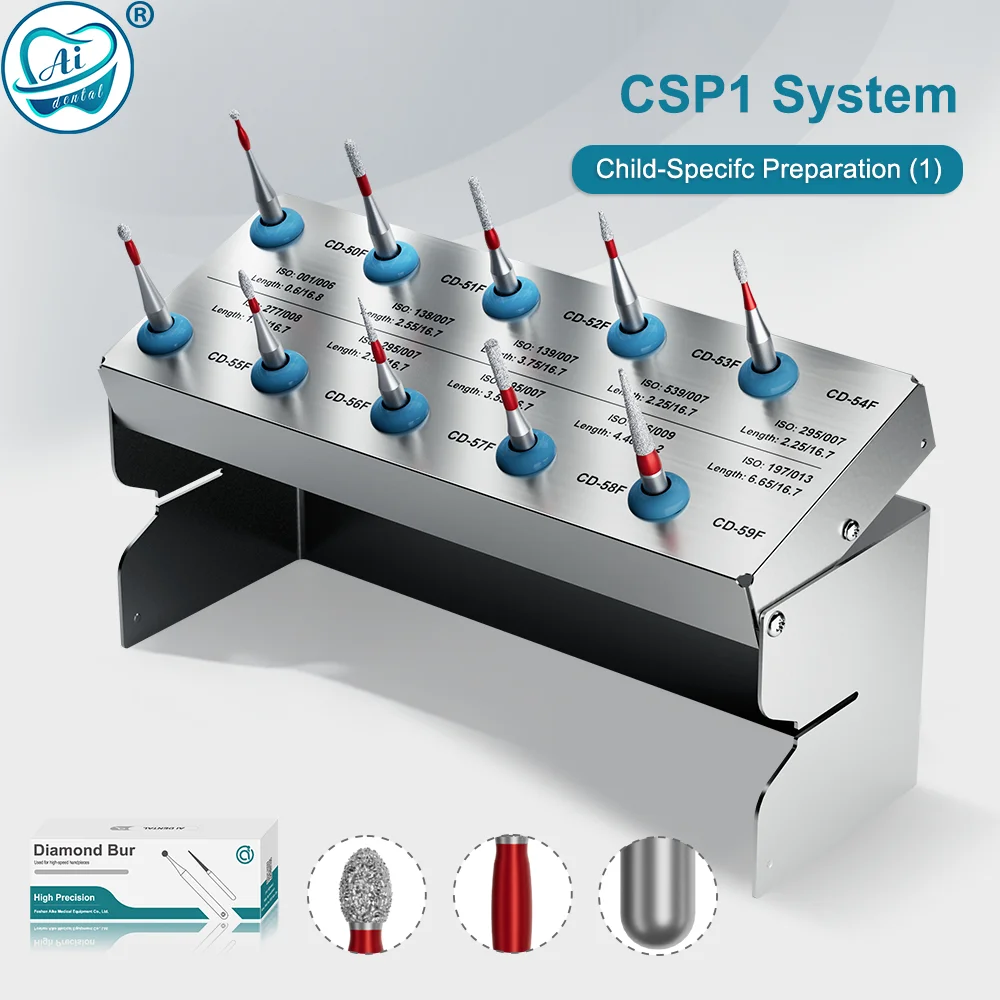

Стоматологический алмазный бор CSP1 для детей, для высокоскоростных наконечников, полировочный, диаметр 1.6мм, 16.2-16.7мм, инструмент для стоматологов