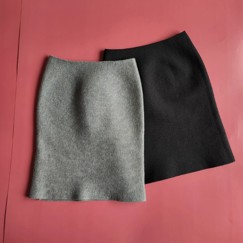 Mädchenrock Frühling und Herbst Baby-Bleistiftrock Elastisch Slim Fit One Step Rock Roter Freizeitrock für Kinder – Detail 9