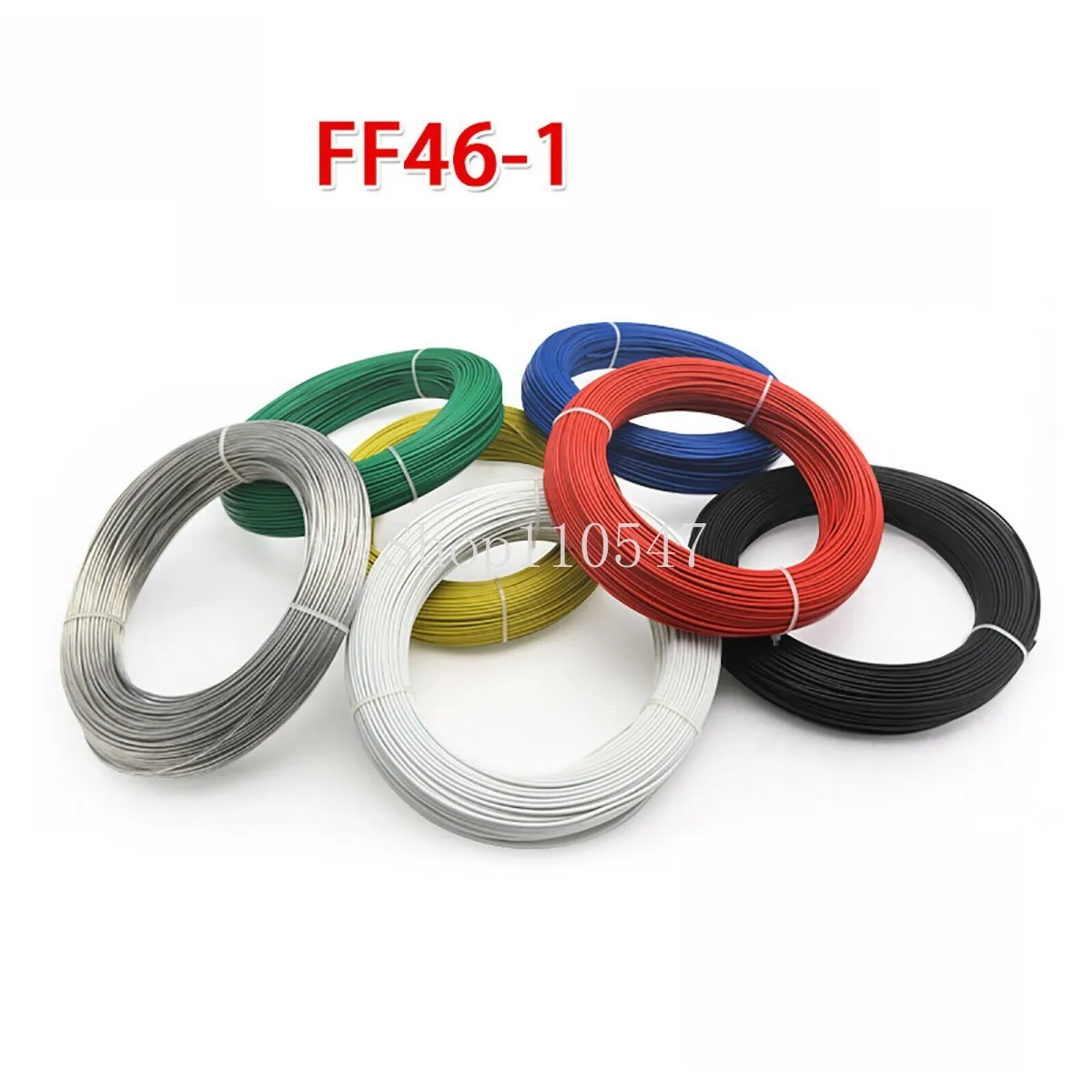 2M/5M FF461 Multipronged Electric Wire Copper Wire High TEMP 200 Electrician Car Wire 0.12 0.2 0.3 0.35 0.5 0.75 1 1.5 2 2.5