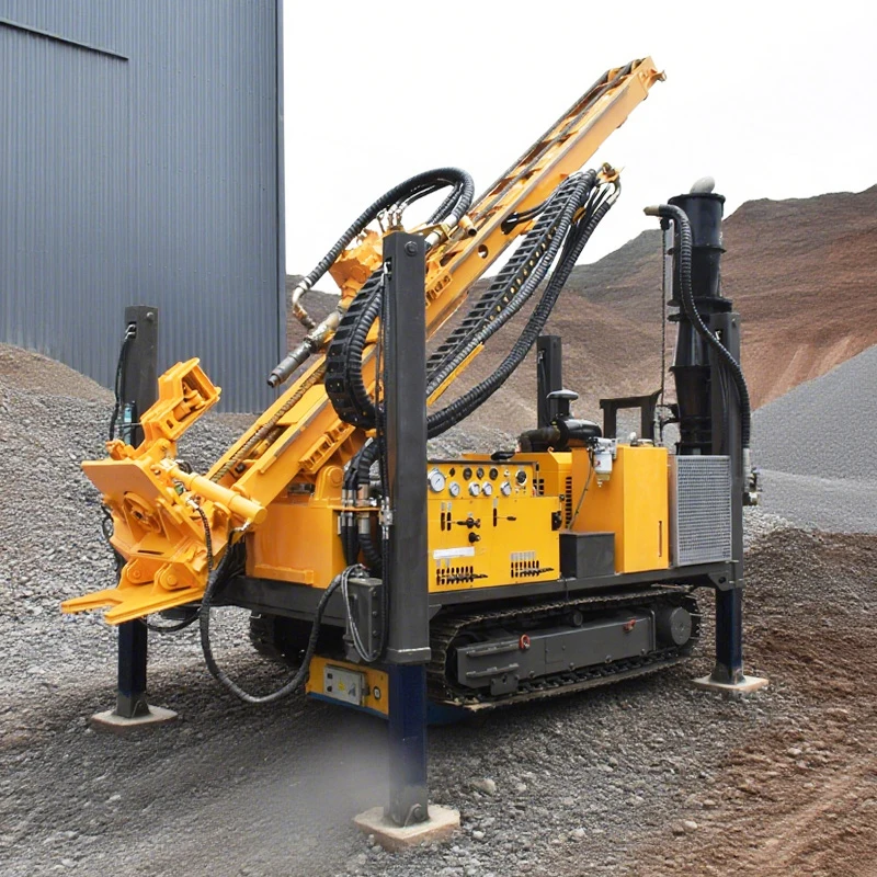 RC Crawler Drill Rig High Drilling Efficiency For Groundwater Survey And Underground Mineral Deposit Detection