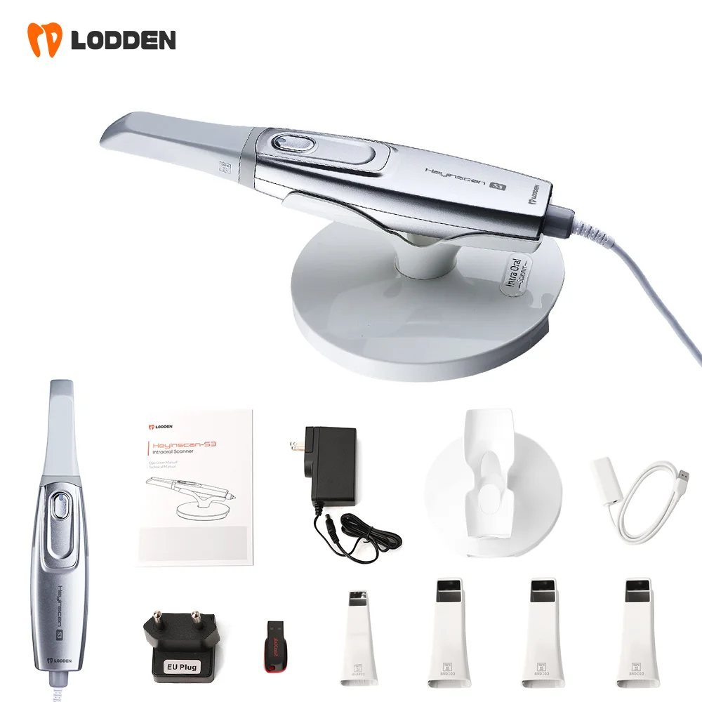 lodden Heyinscan-S3 STL, OBJ, PLY cad cam machine dental intraoral scanner intraoral scanner for dental laboratory