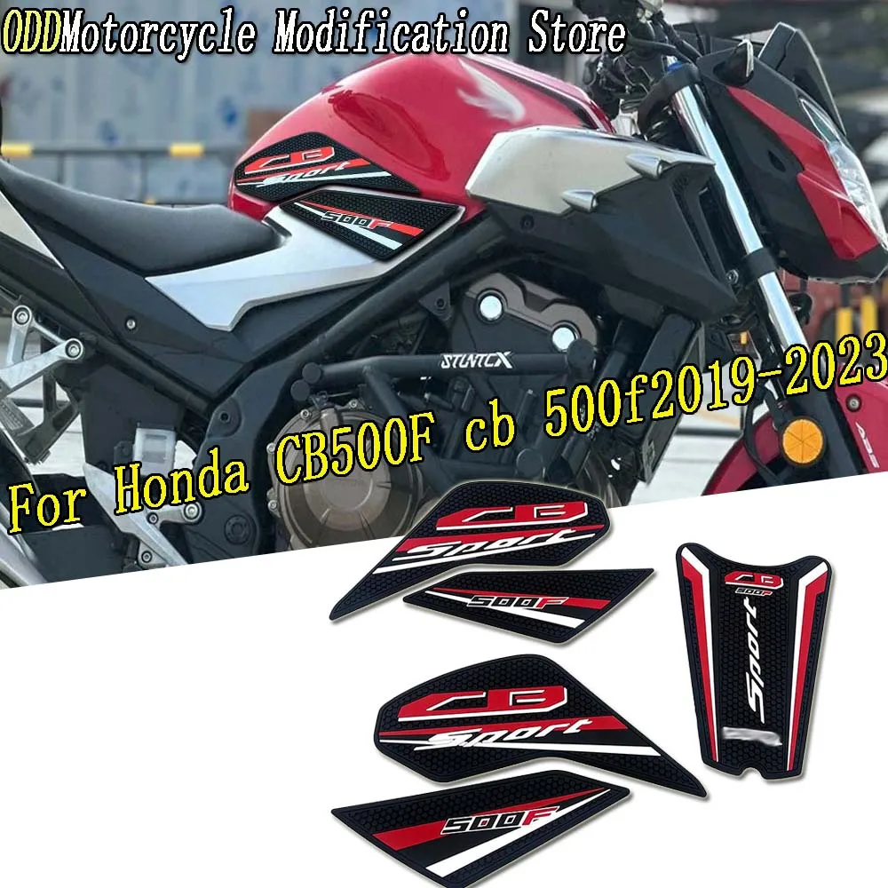 

2019-2023 new Tank Pad Gas Tank Traction Pads Fuel Tank Grips Side Sticker Knee Grips Protectors Decal For Honda CB500F cb 500f