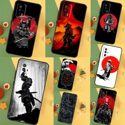 Anime Japanese Samurai Case For POCO F6 Pro X6 X5 X3 F3 F5 M6 M5s Xiaomi 14 Ultra 12 13 Lite 11T 12T 13T Pro Cover