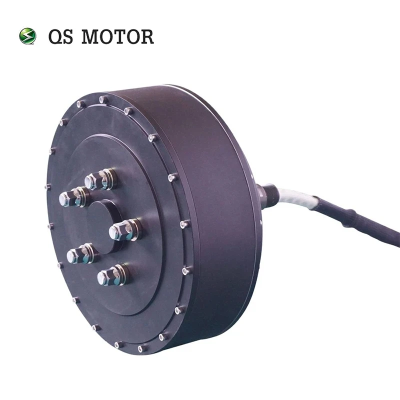 QS MOTOR 4000W 273 40H V2 E-CAR Motor sem escova do cubo do carro elétrico