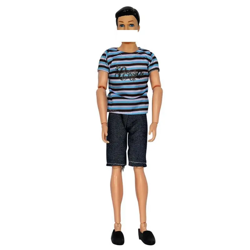 Male Ken Dolls Figure Kawaii Items Peluche Juguetes Kids Toys Accessories 30 cm For Children DIY Game Baby Birthday Present