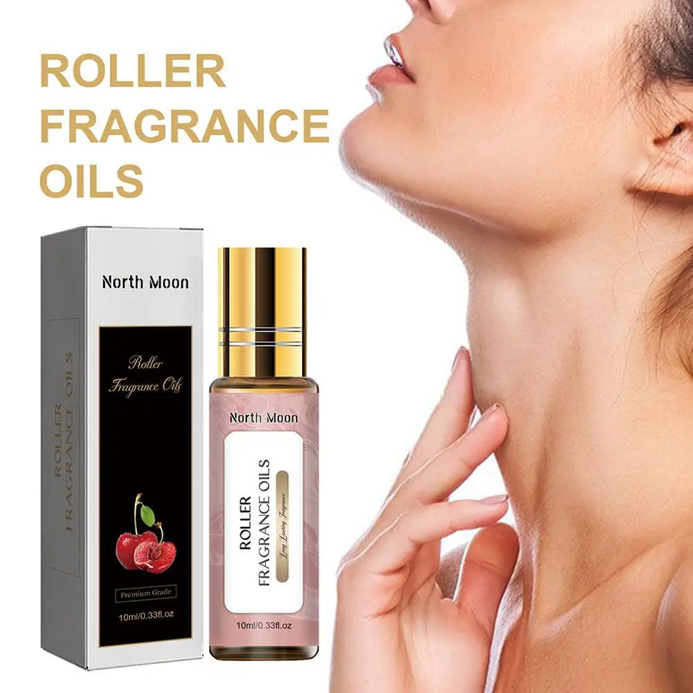 1PC Roller Sweet Fruit Perfume Oils 10ML Long-Lasting Roll-On Perfume Women Mini Perfume