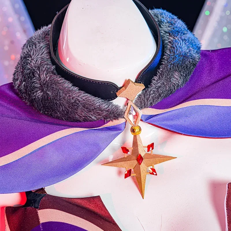 Bear's Den Anime Gioco Genshin Impact Mona Costumi Cosplay Tuta Costume di Halloween per le donne Festa di Carnevale Sexy Un Nuovo 2025