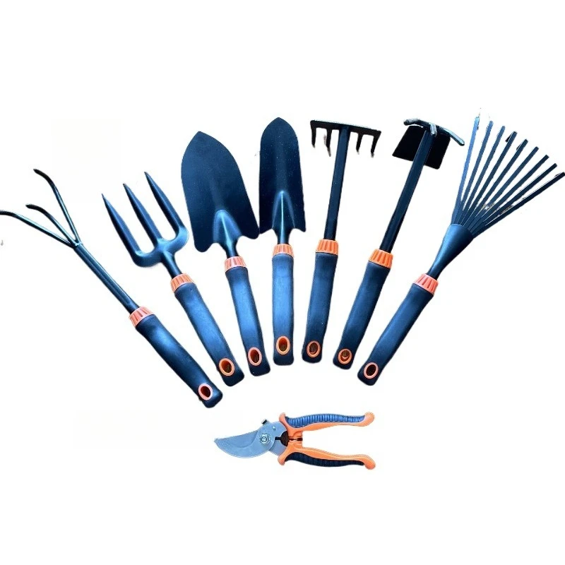 Gardening tools, flower shovel, carbon steel small shovel, vegetable planting, flower shovel hoe set, household succulent potted
