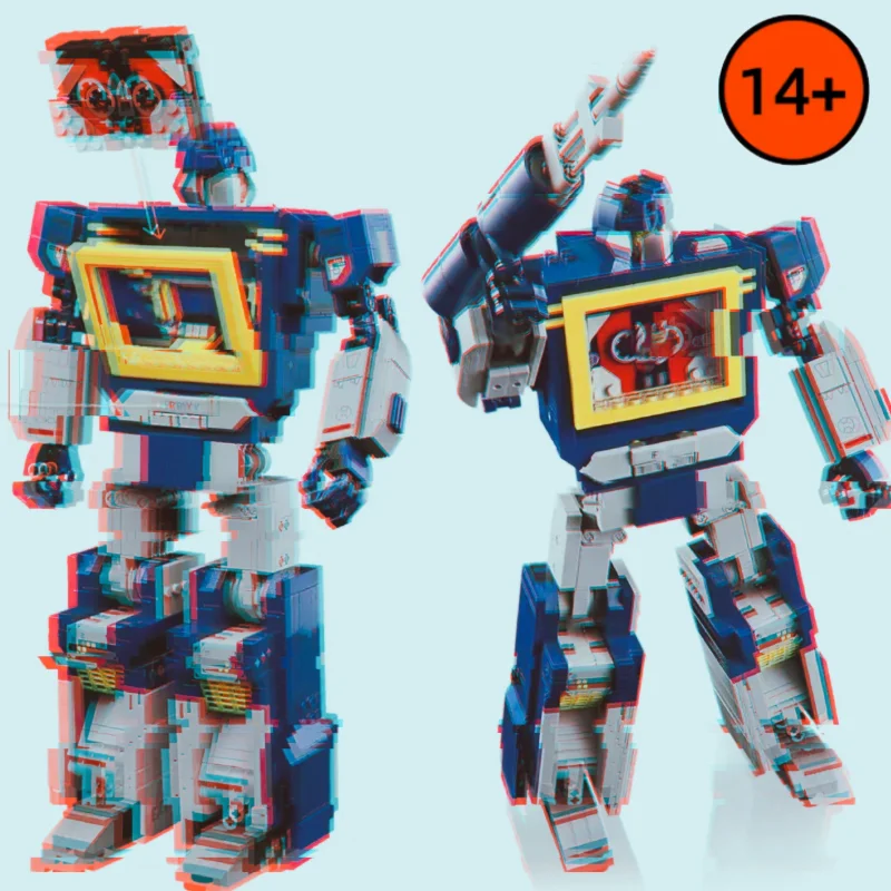 

1505 шт., синяя модель робота Soundwave, строительные блоки, креативный грузовик, автомобиль, мех, домашний декор, орнамент, игрушки, подарки на день рождения, Рождество