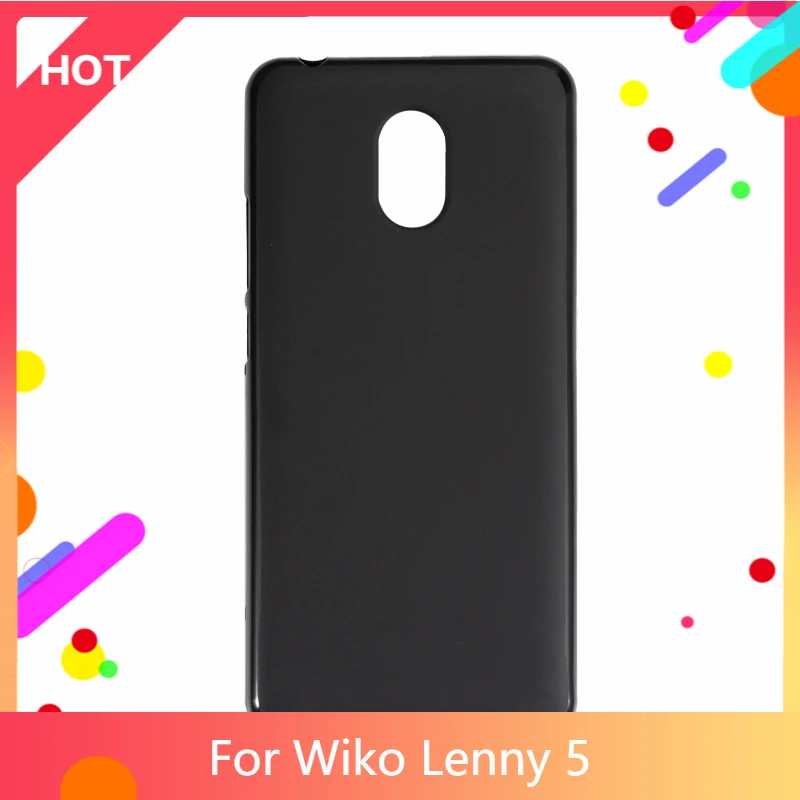 Lenny 5 Case Matte Soft Silicone TPU Back Cover For Wiko Lenny 5 Phone Case Slim shockproof