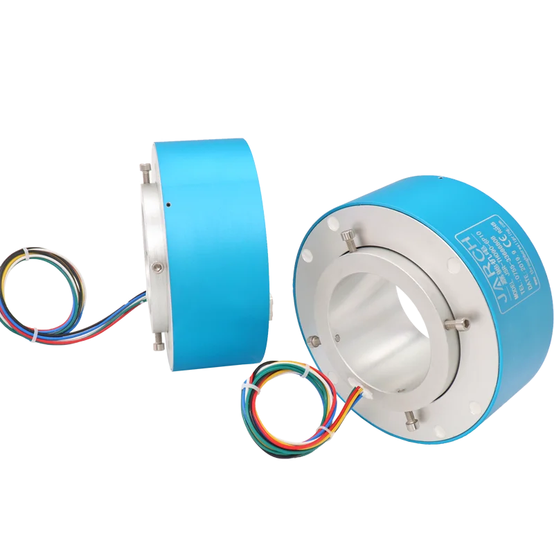 1pcs Through Hole Slip Ring Inner Hole 90mm Outer Diameter 185mm Brush Slip Ring Collector Ring 2 4 6 8 10 12 Road