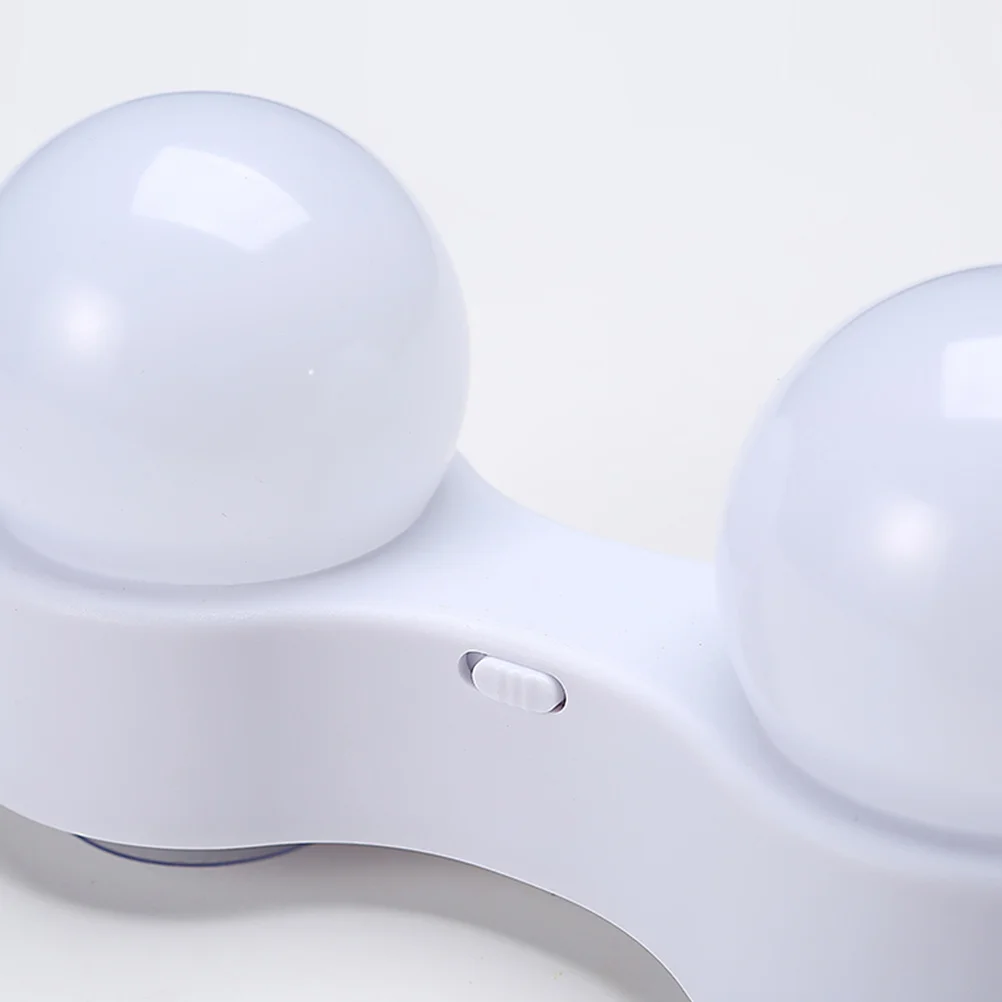 

4 Bulb LED Makeup Lamp Portable Vanity Mirror Light Suction Cup Makeup Light for Home Travel Bathroom LED Vanity Lights