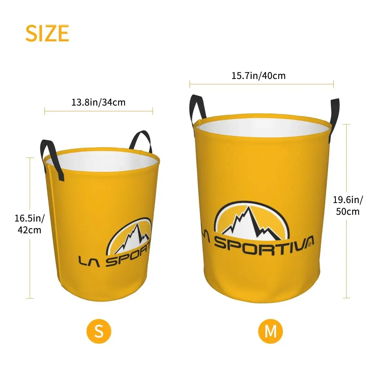 La Sportiva Merch Foldable Laundry Baskets Dirty Clothes Home Organizer Large Waterproof Box For Home Kids