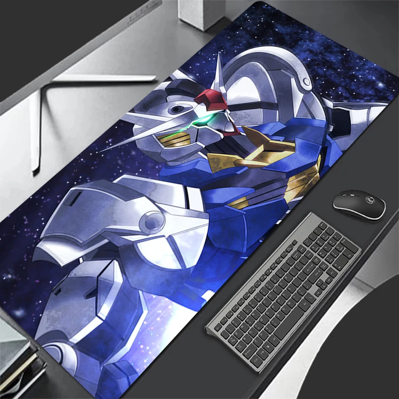 

Large Mouse pad Mechanical Warrior Gundam Aerial game player keyboard pad non-slip office study desk mat PC carpet game Mousepad