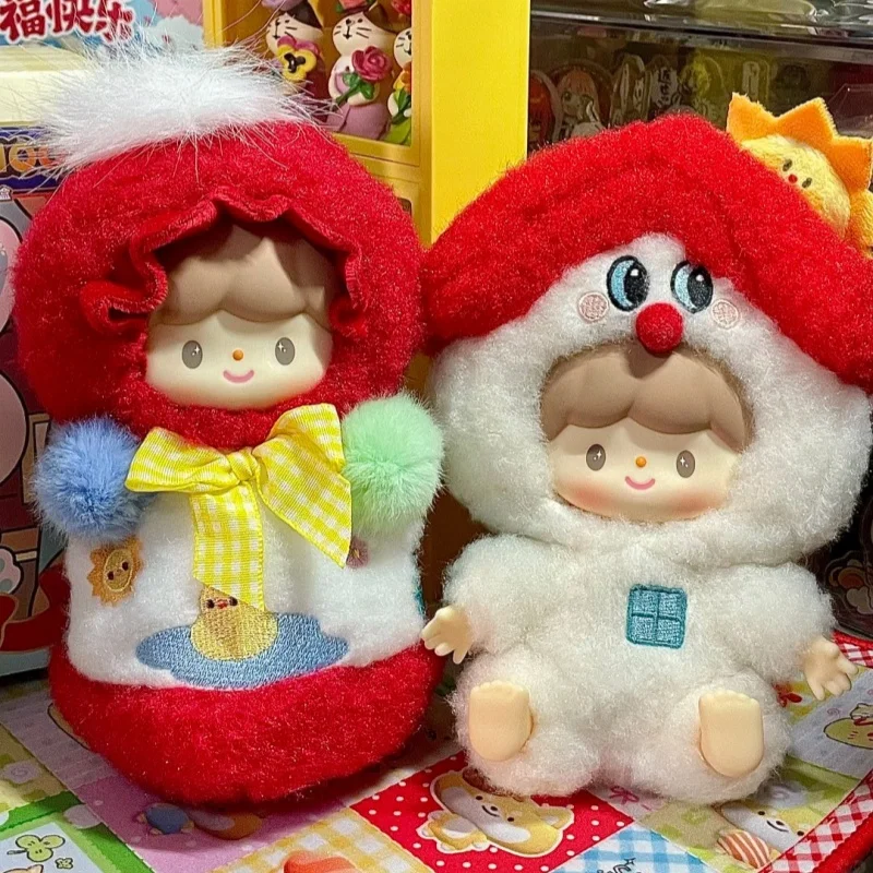 

Подлинный поиск единорога X Zzoton Happy Childhood Series слепая коробка мультяшная виниловая плюшевая кукла кулон Mystery Box сюрприз для