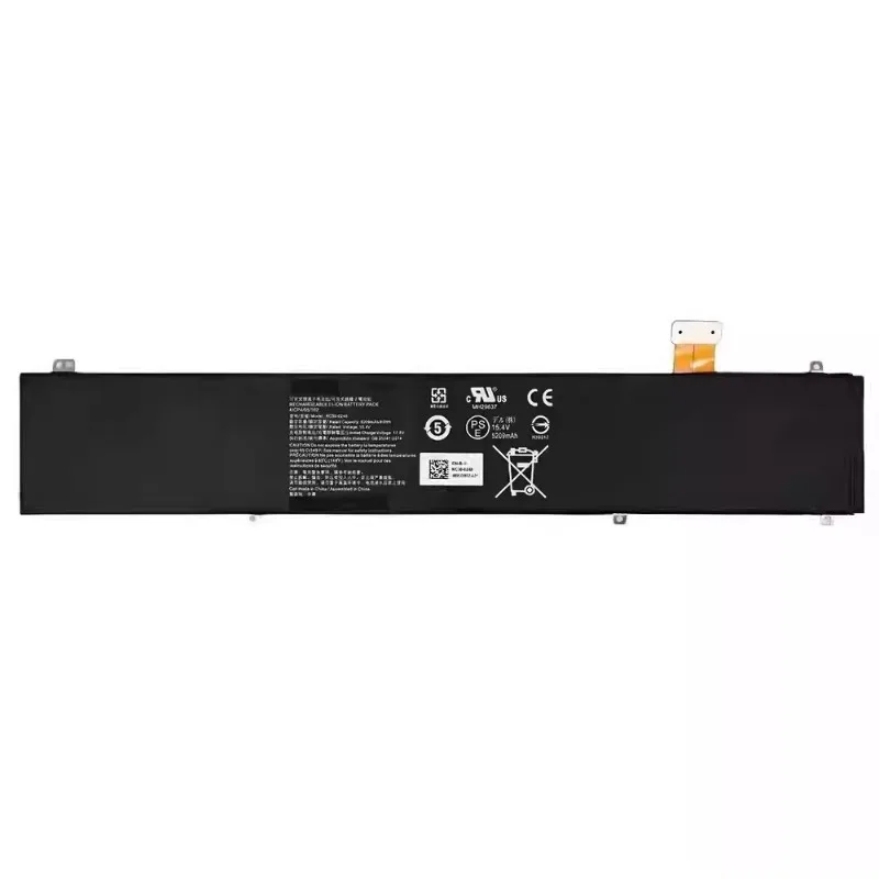 New Laptop Battery RC30-0248 15.4V 5209mAh for Razer Blade Advanced 15 2018 2019 2020 2021 RTX 2060 2080 RZ09-02385 RZ09-02386