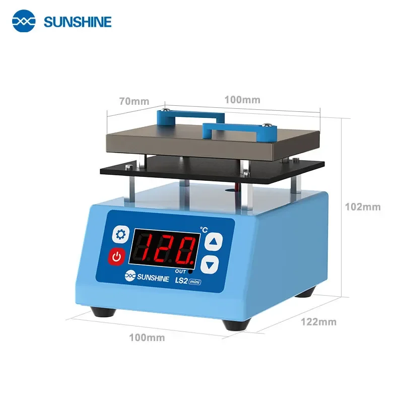 SUNSHINE LS2 MINI Constant Temperature Mini Heating Machine Uniform Heating for Layering Lamination Tinning Glue Removal Tool