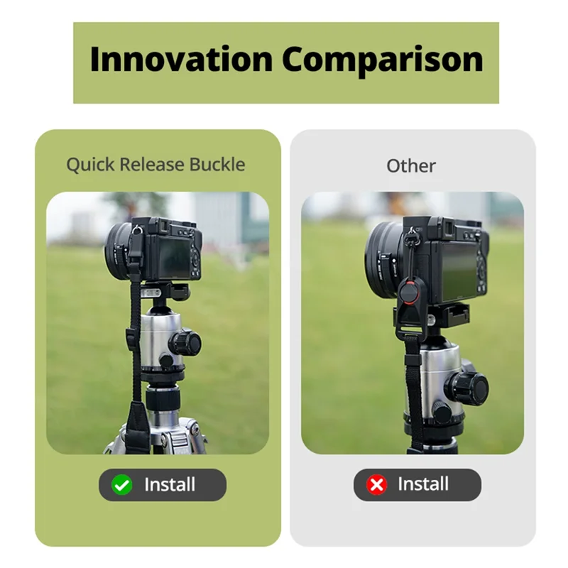 Quick Release Camera Connector Buckle For Shoulder Strap Neck Wrist Sony Fujifilm SLR Nikon Third-Generation Connector