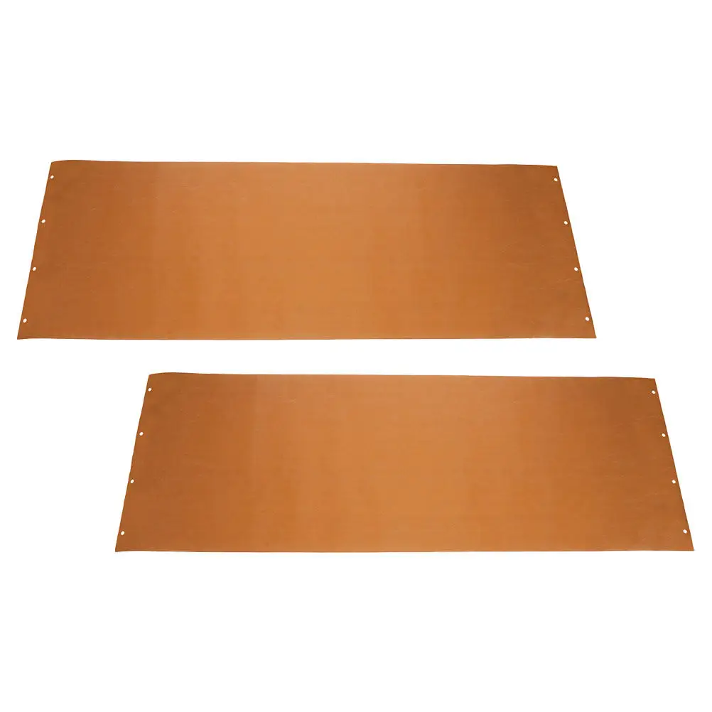 2Pcs High-Temperature Pizza Peel Cloth Sliding Design Non-Stick Transfer Mat for Oven Grill Baking Heat-Resistant Reusable Liner