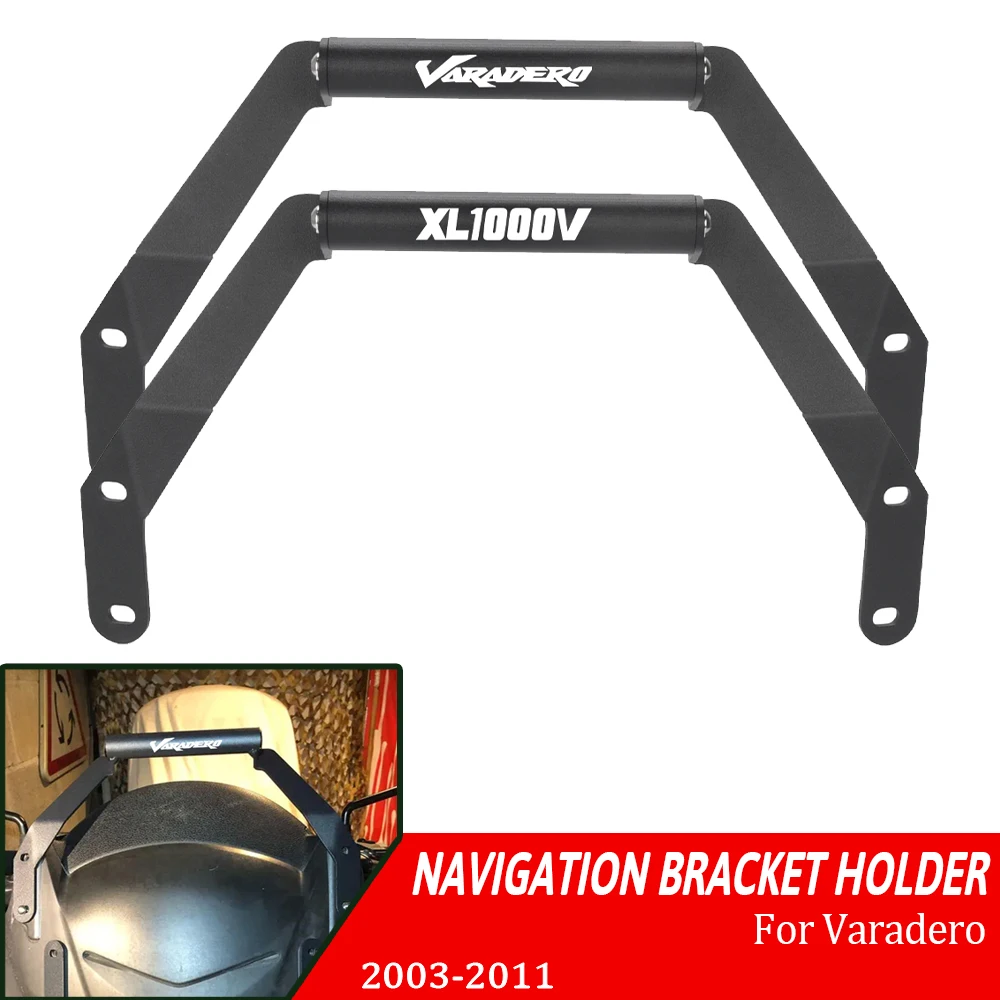 Motorcycle Phone Holder Bracket GPS Navigation Bracket Mounting Bracket For HONDA Varadero XL1000V XL 1000V 1000 2003-2010 2011
