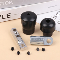 1Set Gym Pulley Machine Cable Connector Gym Cable Terminal Wire Rope Connector Fits Fitness Equipment Cables Ball Stopper