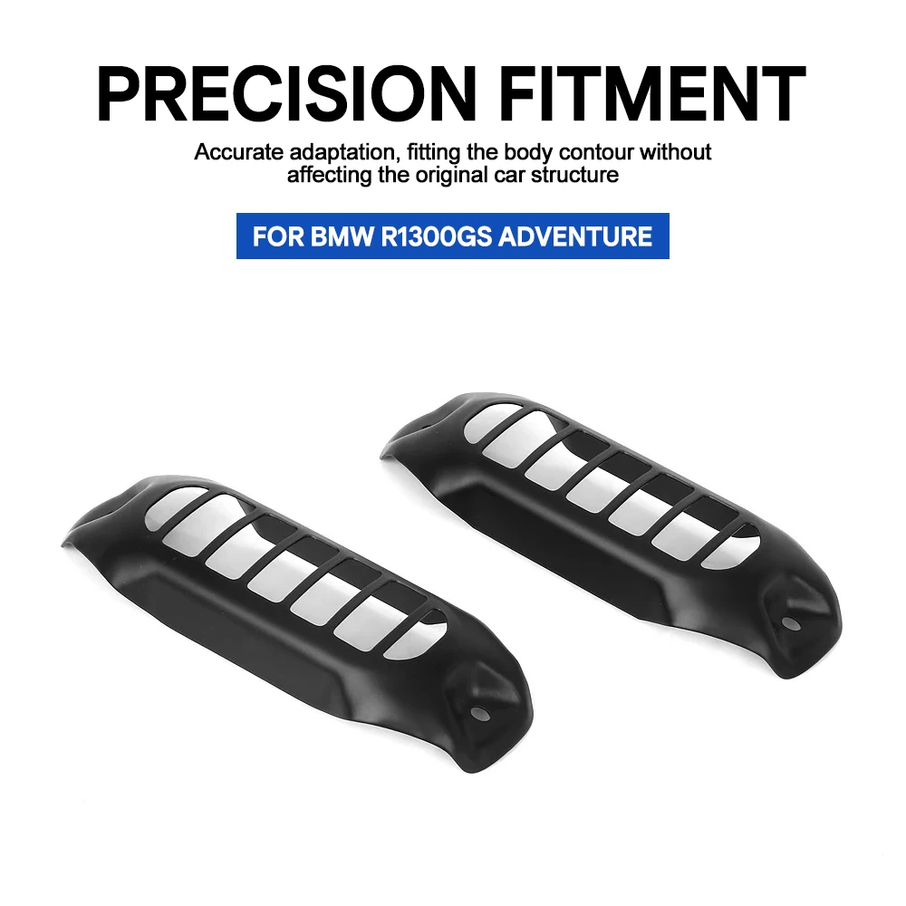 Fit for BMW R1300GS Adventure 2024-2025 Pair of Matte Black Hollow Turn Signal Protective Covers