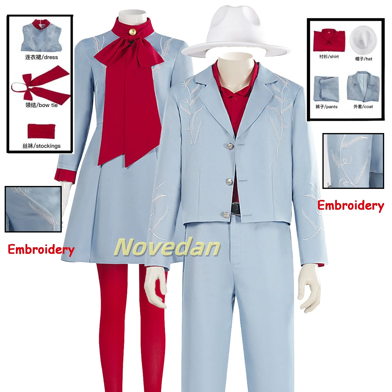 

Bruno Mars Die With A Smile Costume Lady Cowboy Cowgirl Gaga Cosplay Outfit Blue Fancy Dress Party Halloween Costume Woman Man