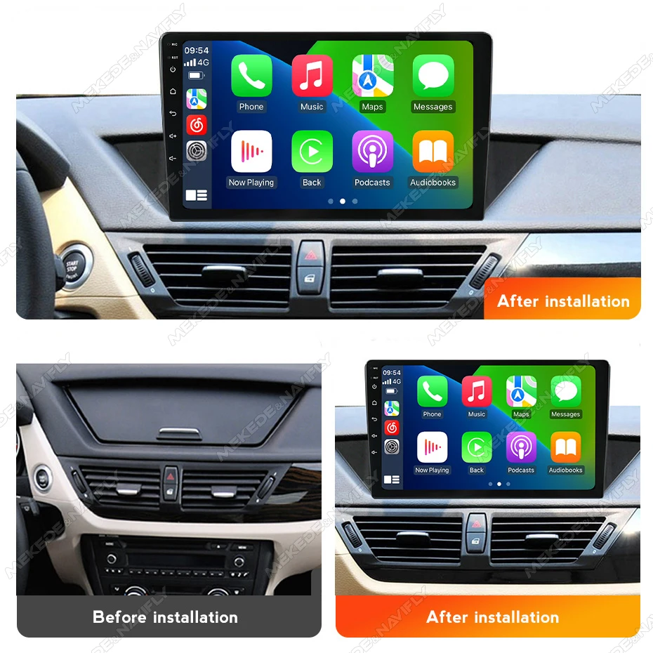 IPS Screen Car Radio For BMW X1 E84 2009-2012 Carplay GPS Navigation BT Central Multimedia Player Intelligent Car audio system