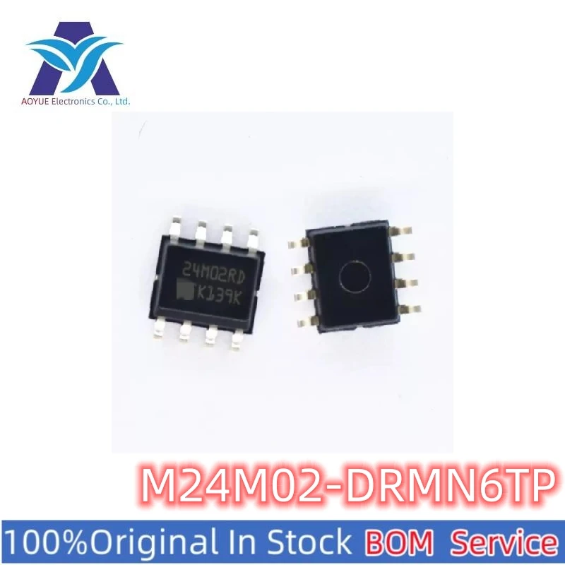 New Original Stock IC Electronic Components    M24M02-DRMN6TP    IC MCU One Stop BOM Service