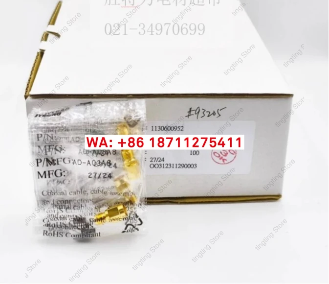 AD-AQ3A8 Taiwan JYEBAO RF connector SMA plug to SMA jack 18GHz