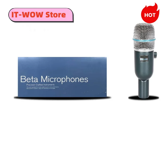 Free Shipping Top Quality Beta56A Drum Microphone,Instrument Kick Drum Bass Microphone,BETA56A microfonos for hot selling