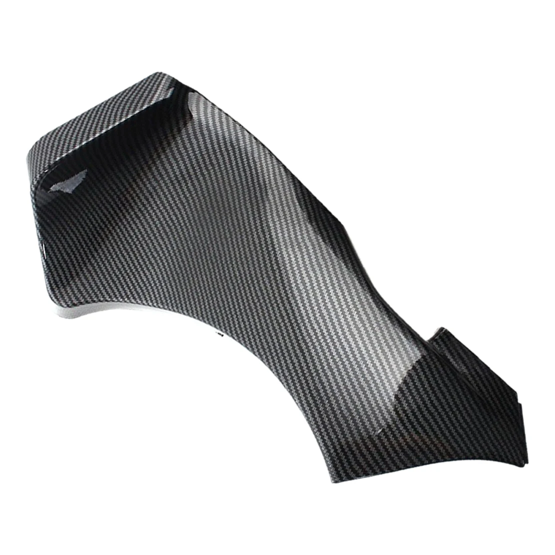 1 Pair Carbon Fiber Grain Motorcycle Air Duct Tube Fairing Covers ABS Fit for KAWASAKI Ninja ZX6R 2006 2005