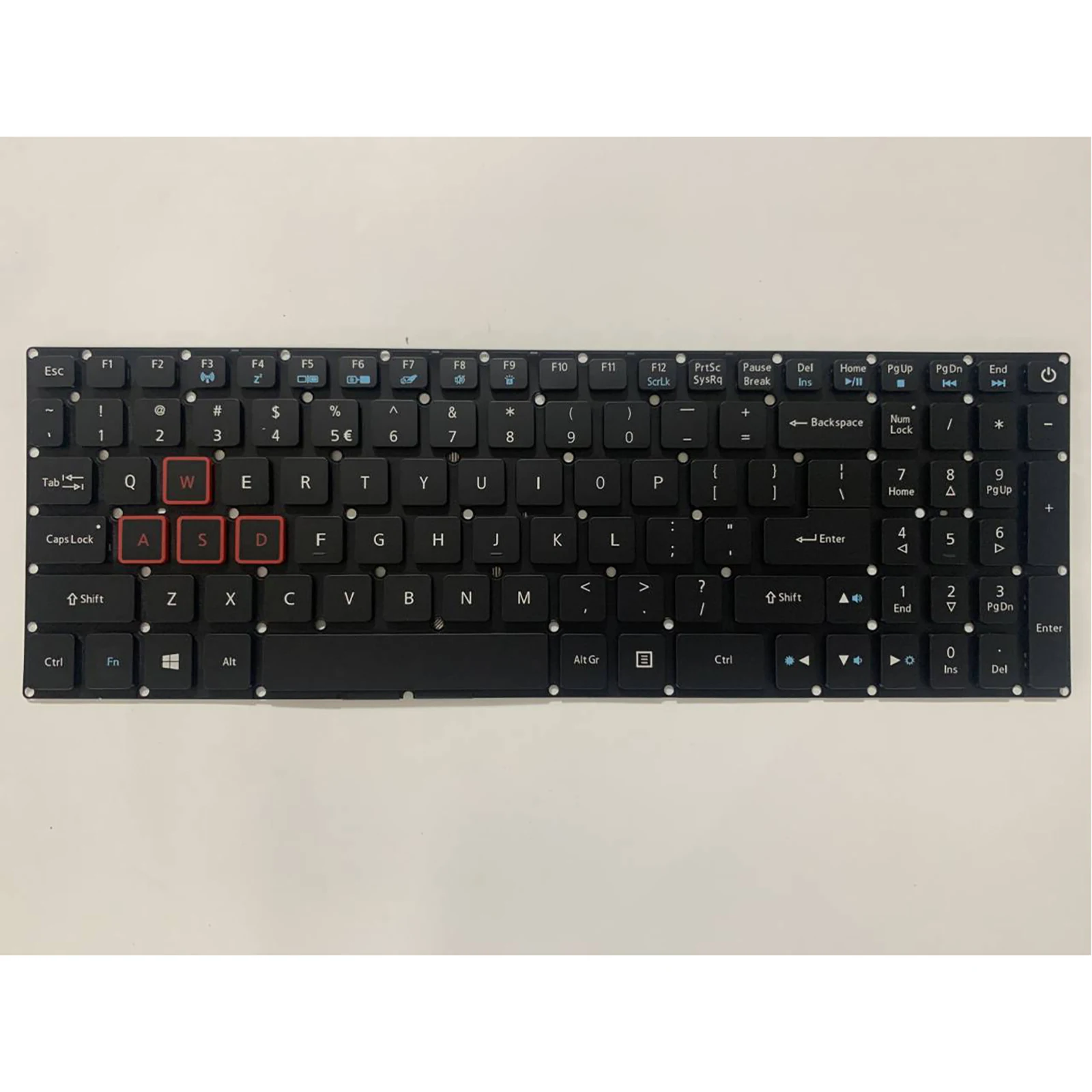 

RU US layout for Acer N16C7 N17C1 N17C7 VN7-593 VN7-593G/793G VX5-591G VX5-793/591G AN515-51/52/53 G9-591 G3-571 keyboard 32 pin