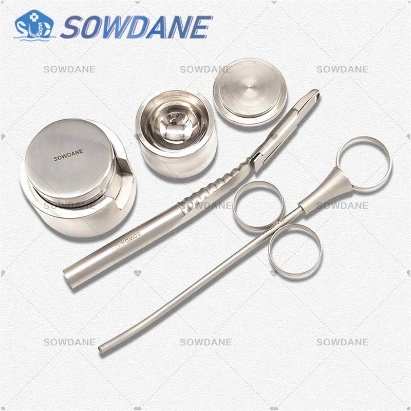 Dental Surgical Tool Dental Surgical Implant Bone Mill Well Bone Scraper Bone Graft Syringe Tool