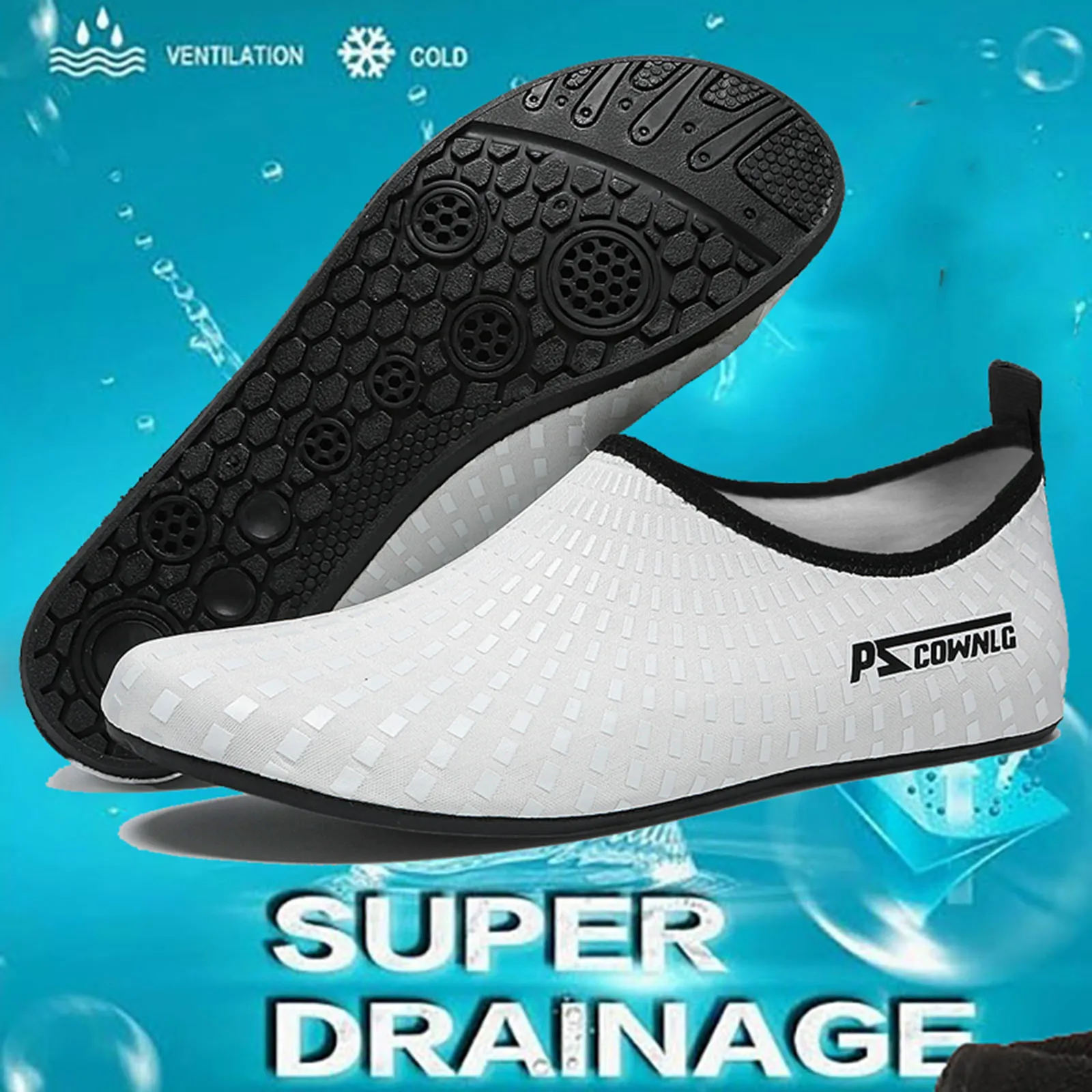 Tauchen Schuhe Frauen Aqua Schuhe Männer Strand Schwimmen Wasser Sport Socken Barfuß Sneaker Fitness Tanz Schwimmen Surfen Schnorcheln Schuh – Detail 4