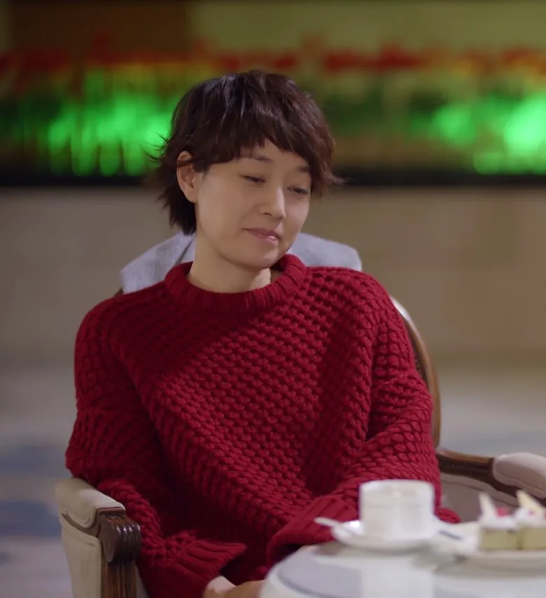 

Красный шерстяной свитер: модный, свободный, для ношения под одеждой, женский, высококачественный, для повседневной носки, вязаный, с длинным рукавом, круглым вырезом, теплый, согревающий.