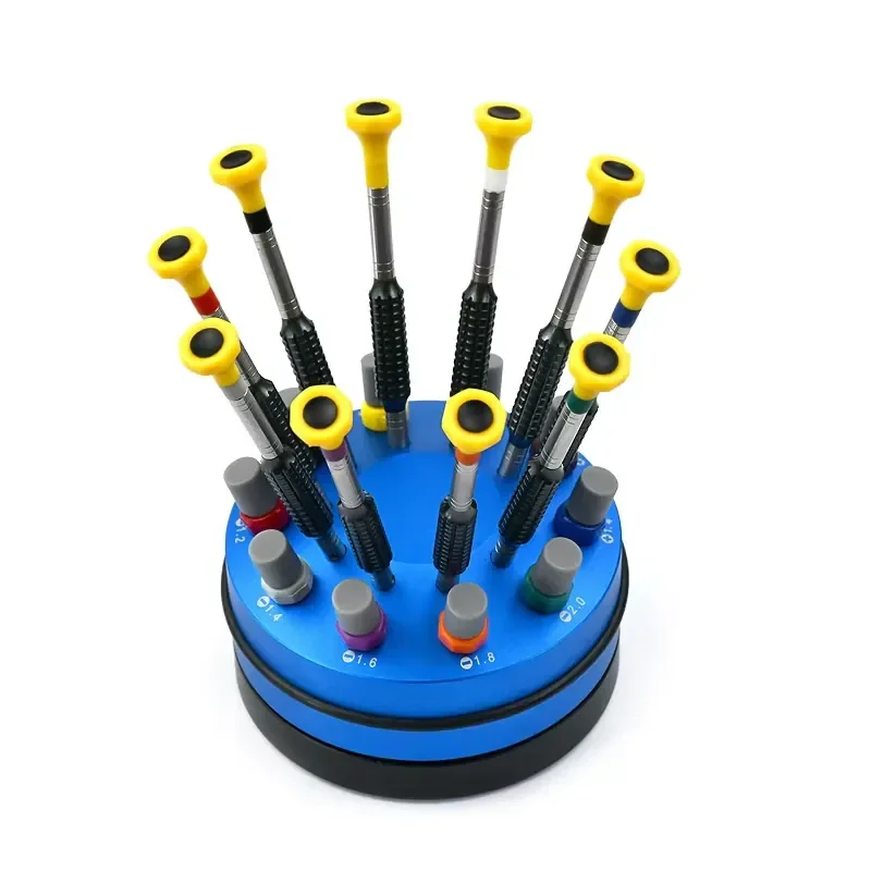 Watch Repair Tools One-line Cross-head Screwdriver Set with Power Function - Ten-in-one Multi-functional Watch and Clock