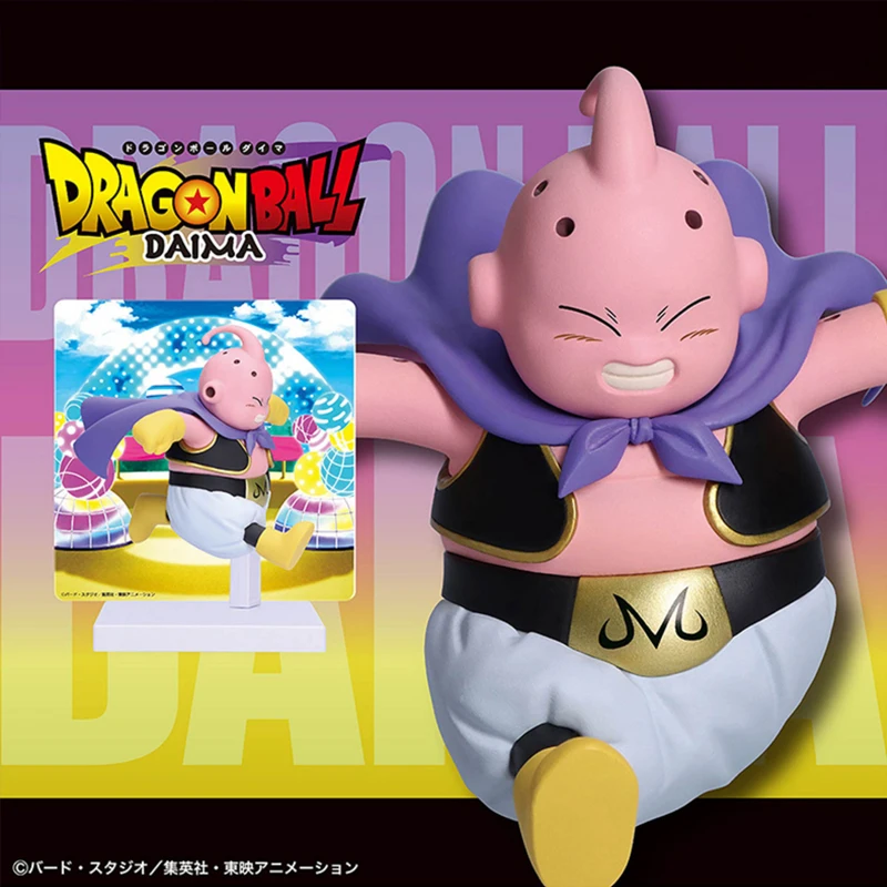 

8cm Original Bandai Banpresto Dragon Ball DAIMA Background series Majin Buu Anime Action Figure Model Toys Gift for Birthday