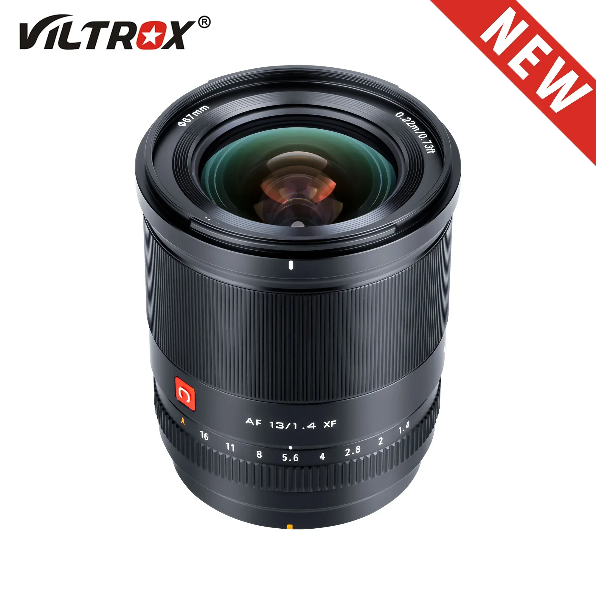 

Viltrox 13mm Fuji X F1.4 Auto Focus Ultra Wide Angle VLOG Video Lens Large Aperture for Fujifilm X Camera X-T4 X-T100 X-T30 II