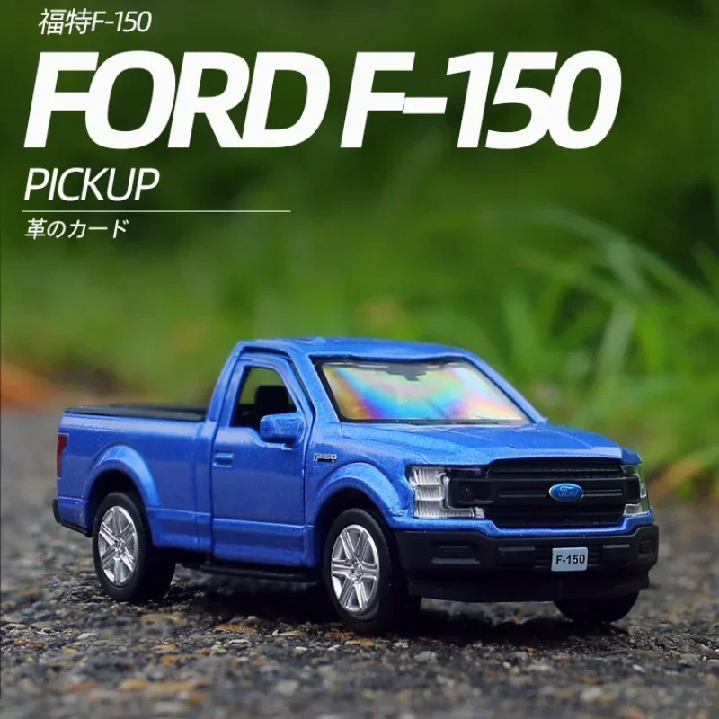 

1:36 Ford F-150 Raptor Pickup with drive pull back models high simulation metal diecasts vehicles toys Collection gift F232