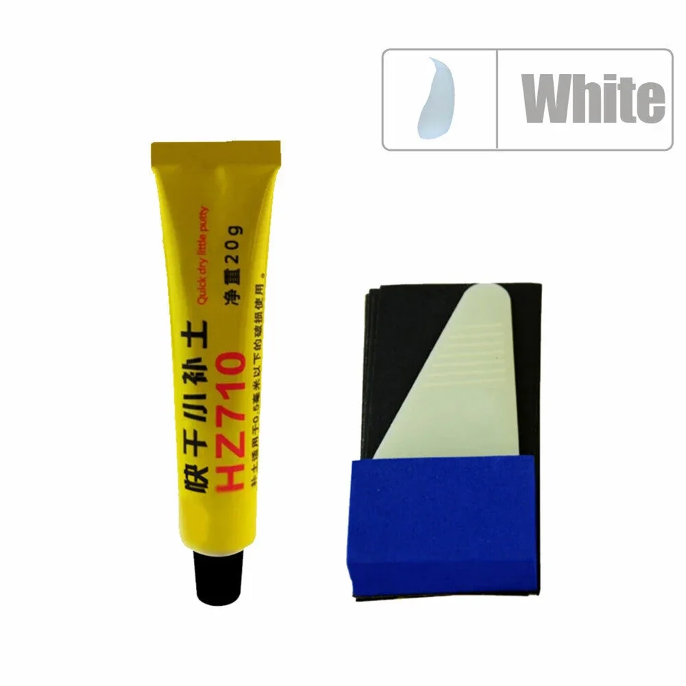 1pc vermelho/cinza/branco/preto corpo do carro massa de preenchimento de arranhões suave pintura caneta zero carro miantaining ferramenta de reparo acessório