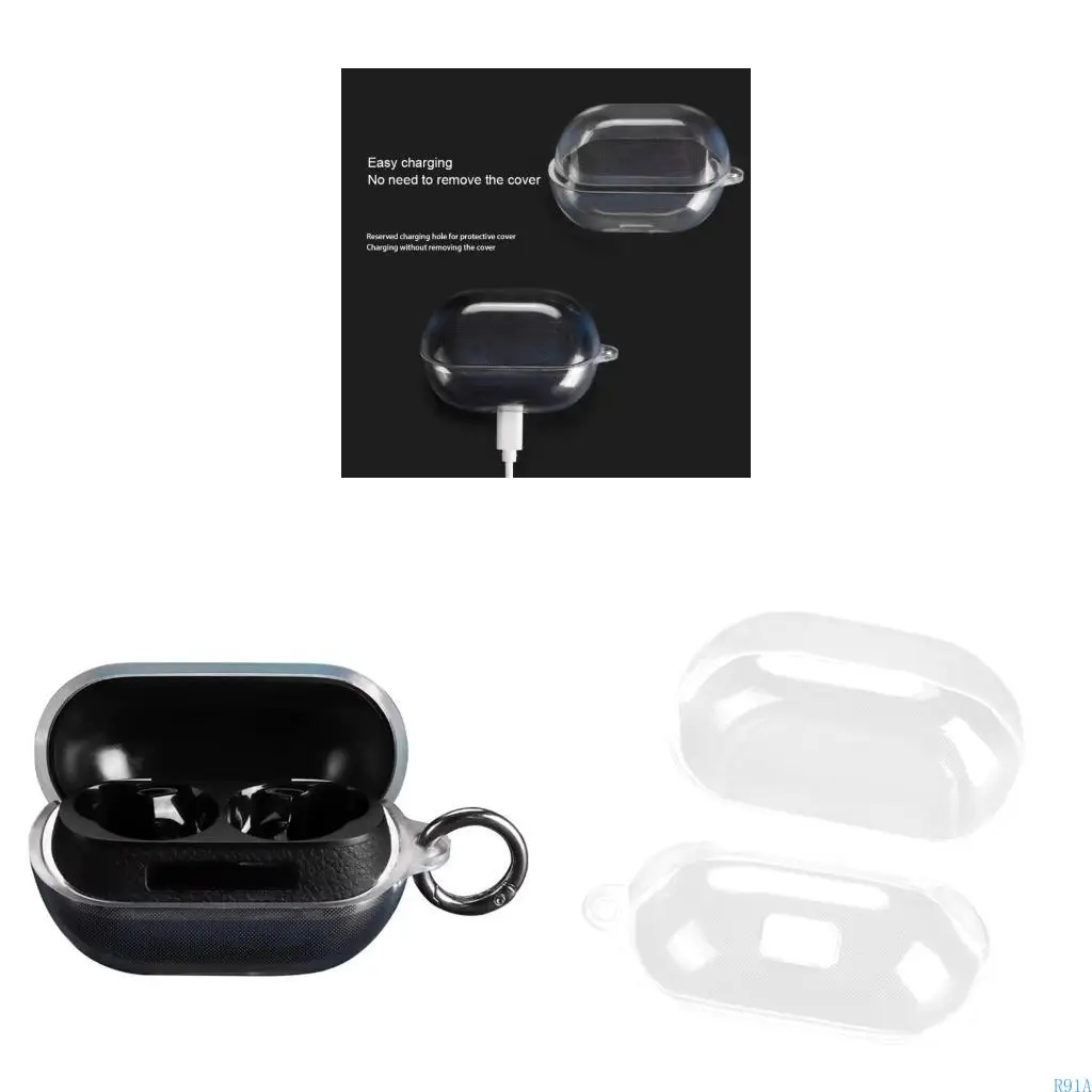 r91a قذيفة الأكمام المريحة ل earbud تأثير مقاومة غير مقاومة للماء #1