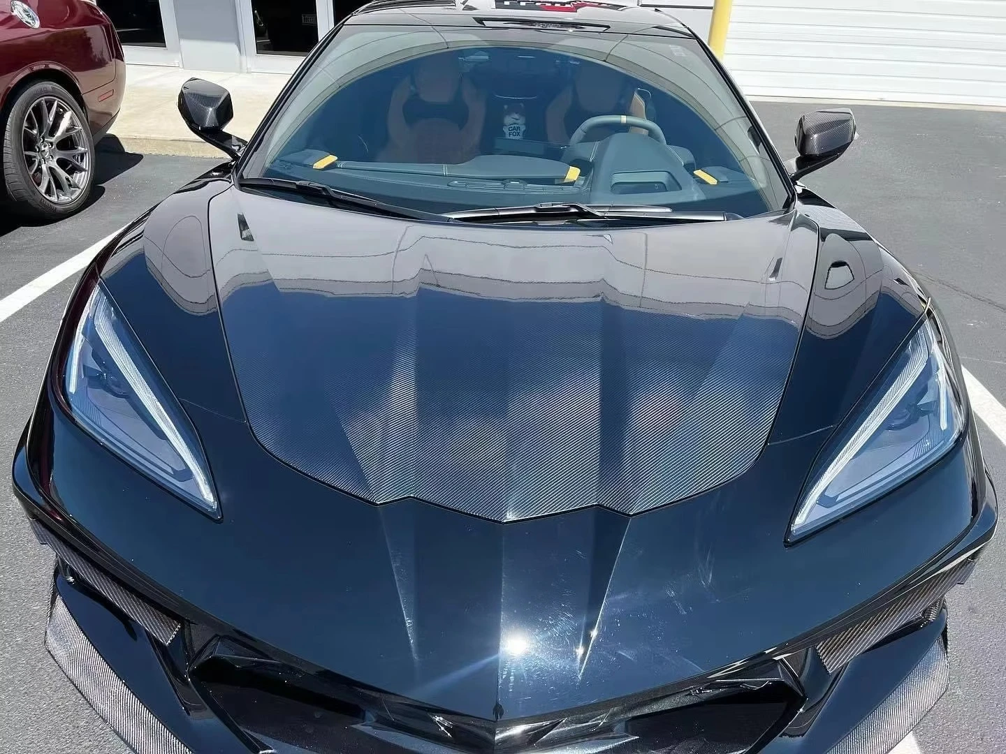 Carbon Fiber Front Hood for Chevrolet Corvette C8 OE Style Bonnet