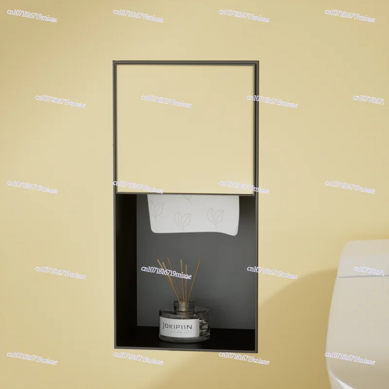 الفولاذ المقاوم للصدأ المخفية سلة المهملات الأنسجة مربع المتخصصة المرحاض المرحاض جزءا لا يتجزأ من خزانة معدنية