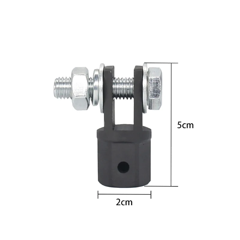 Adaptor Jack gunting 1/2 inci, untuk Drive 1/2 inci atau alat kunci pas dampak adaptor Jack gunting