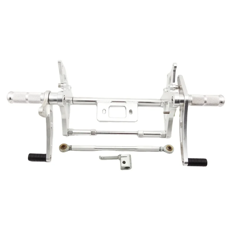 Sportsmoto IN STOCK CNC Aluminum Footrest Foot Rest Pegs Rear Sets For Disc Brakes Monkey Bike