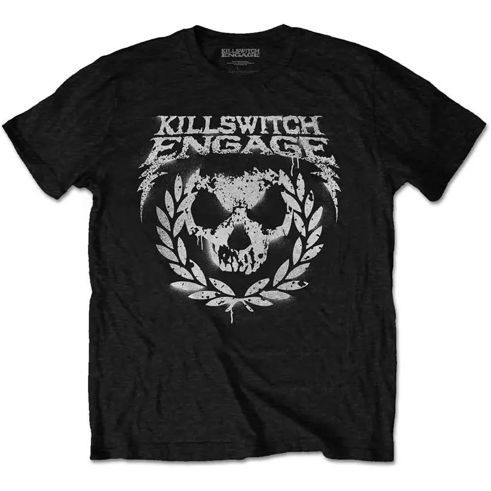 Killswitch Engage Skull Spraypaint Licensed T-Shirt Men's