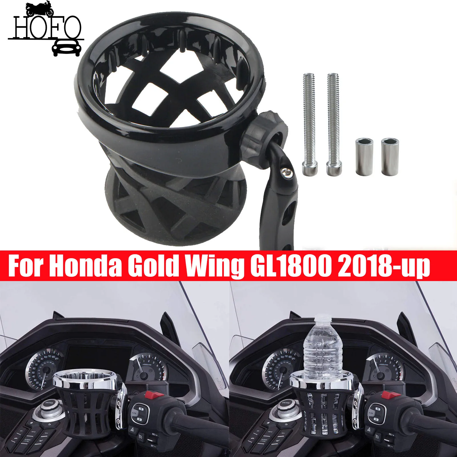 Motorcycle Cup Holder Motocross Bicycle Bottle Holder Motorbike Drink Cup Bracket Mounted For Harley Davidson Road Glide Ultra